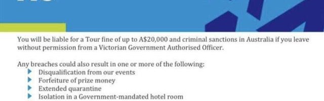 星空体育平台-澳网出台史上最严防疫隔离政策：团队犯错球员承担